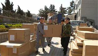 杭州搬家到上海搬運(yùn)過程